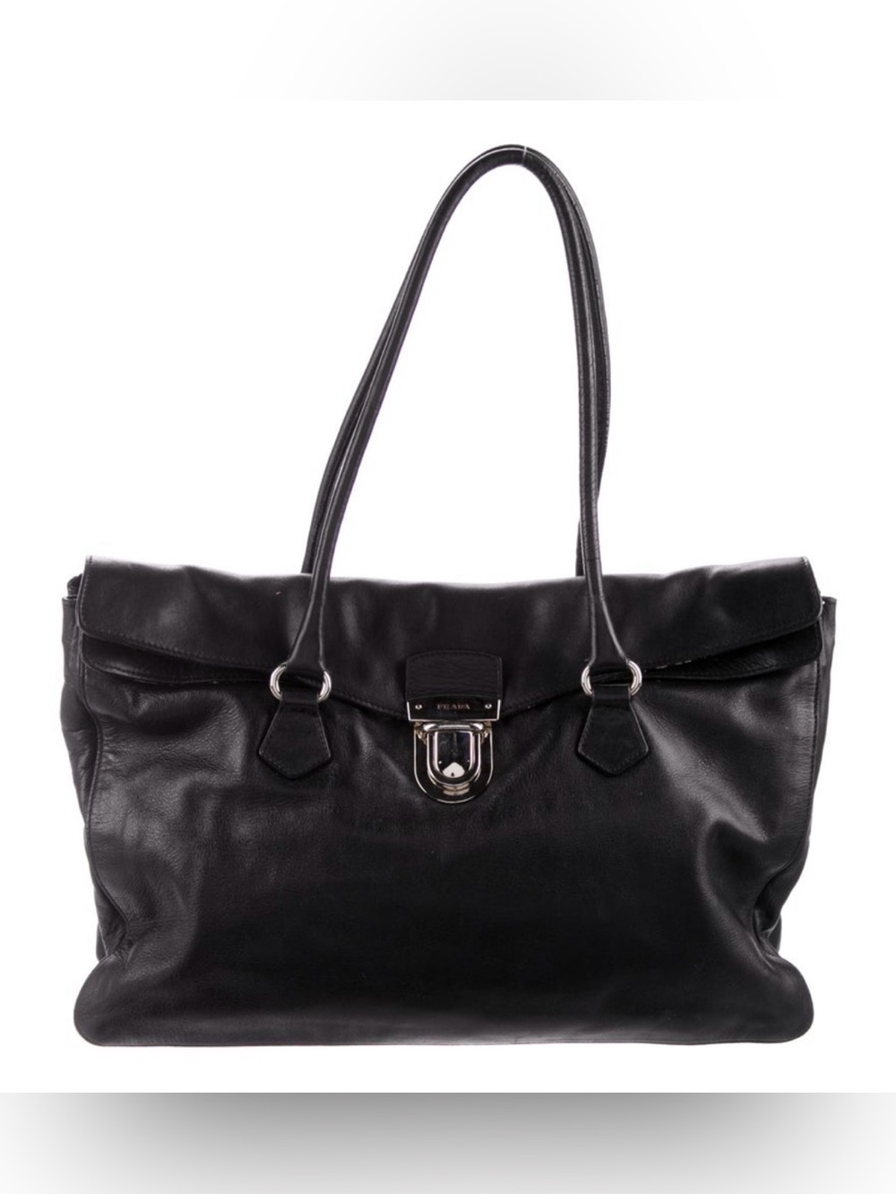 Prada soft calf easy bag